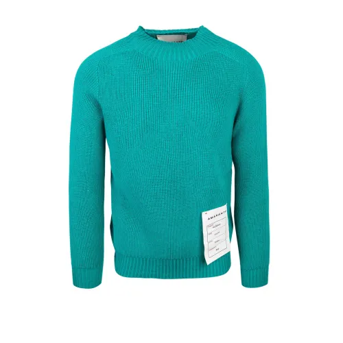 Amaránto , Regular Fit Sweaters ,Green male, Sizes: