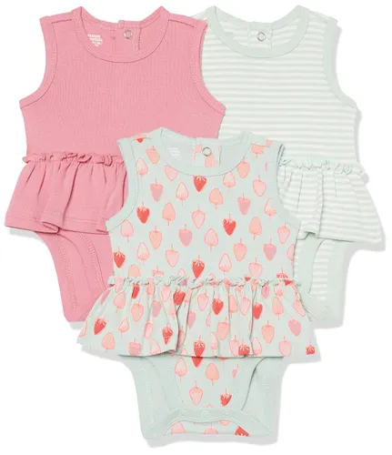 Amazon Essentials Baby Girls' Sleeveless Bodysuit Dress