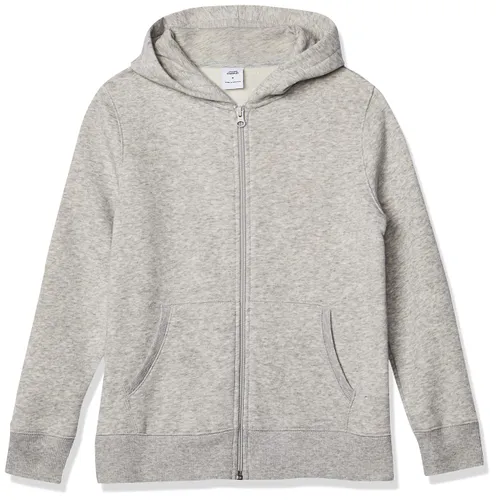 Amazon Essentials Boys' Fleece Zip-Up Hoodie Sweatshirt