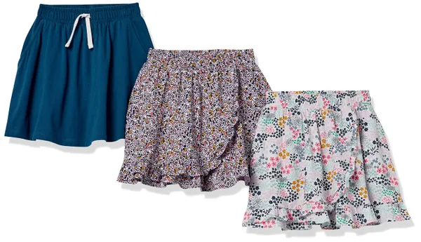 Amazon Essentials Girls' Knit Skorts
