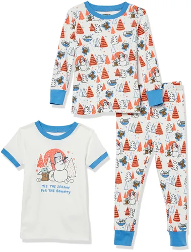 Amazon Essentials Kids' Disney Snug-fit Cotton Pajamas