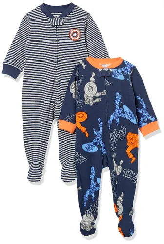 Amazon Essentials Marvel Unisex Babies' Pyjama Sleep Sets