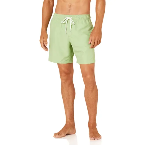 Amazon Essentials Men's 7" Quick-Dry Swimming Trunks
