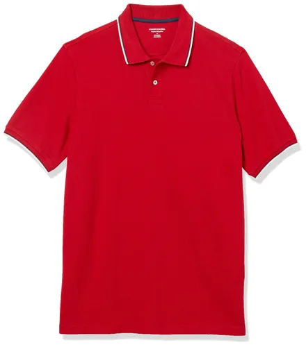 Amazon Essentials Men's Regular-Fit Cotton Pique Polo Shirt