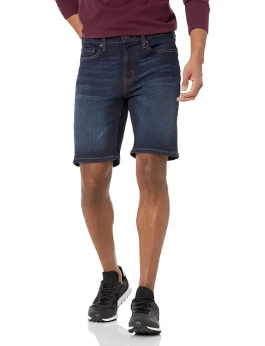Amazon Essentials Men's Slim-fit 9" Inseam Denim Shorts