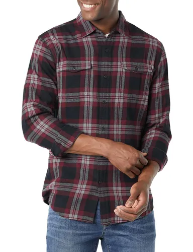 Amazon Essentials Men's Slim-Fit Long-Sleeve Two-Pocket