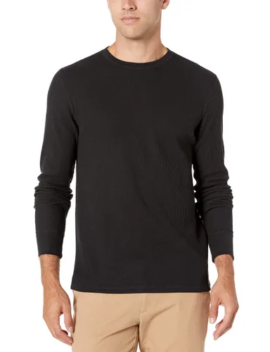 Amazon Essentials Men's Slim-Fit Long-Sleeve Waffle Shirt