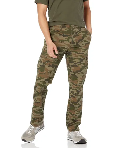 Amazon Essentials Men's Slim-Fit Stretch Cargo Trousers
