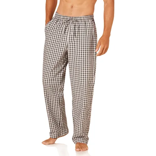 Amazon Essentials Men's Straight-Fit Woven Pyjama Bottoms