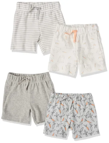 Amazon Essentials Unisex Babies' Cotton Pull-On Shorts