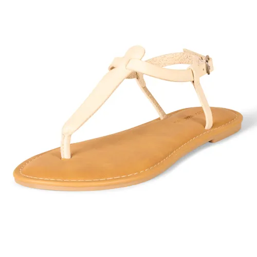 Amazon Essentials Women's Casual Thong Sandal with Ankle