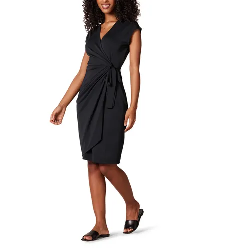 Amazon Essentials Women's Classic Cap Sleeve Wrap Dress