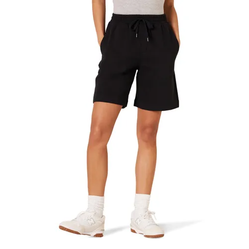 Amazon Essentials Women's High-Rise Fleece Bermuda Shorts