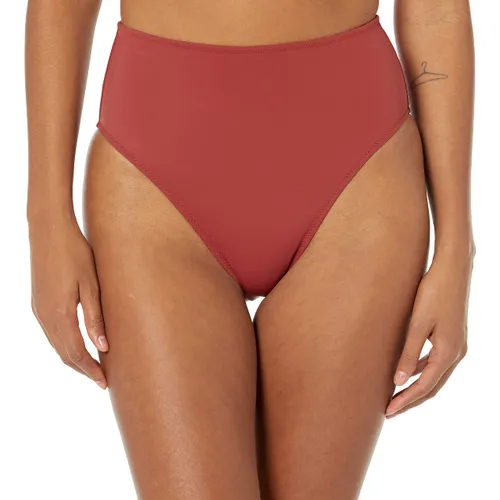 Amazon Essentials Women's High Waist High Leg Bikini Bottom