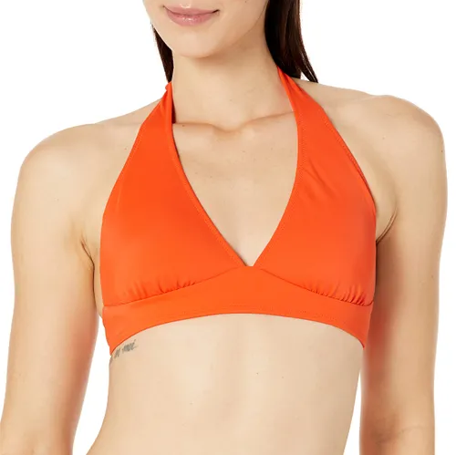 Amazon Essentials Women's Light-Support Tie Halter Bikini