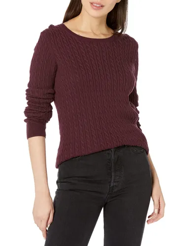 Amazon Essentials Women's Lightweight Long-Sleeved Cable