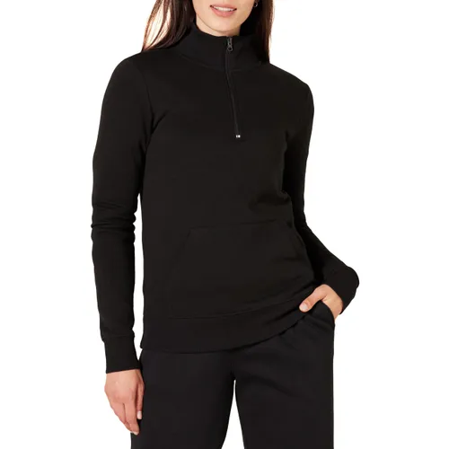 Amazon Essentials Women's Long-Sleeved Fleece Quarter-Zip