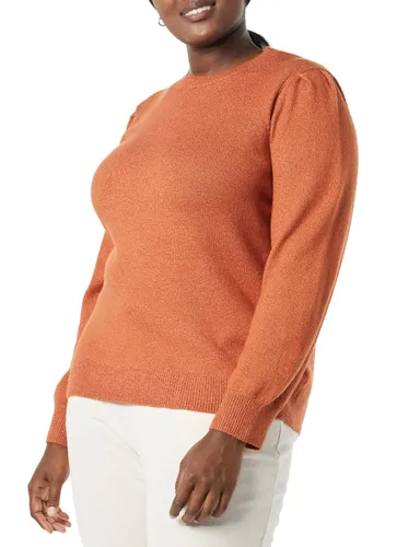 Amazon Essentials Women's Soft Touch Pleated Shoulder