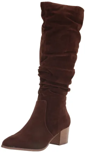 Amazon Essentials Women's Tall Block-Heeled Boots