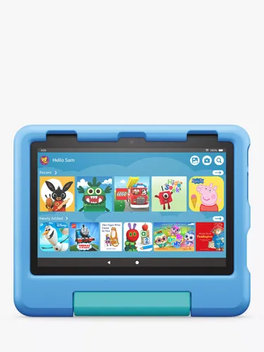 Amazon Fire HD 8 Tablet Kids Edition (12th Generation, 2022) with Kid-Proof Case, Hexa-core, Fire OS, Wi-Fi, 32GB, 8 - Blue - Unisex
