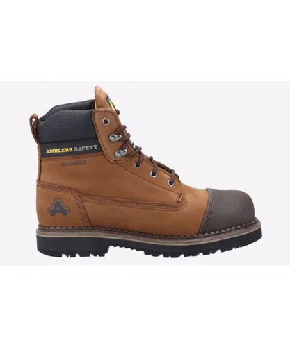Amblers Safety AS233 Leather Scuff Boots Mens - Brown