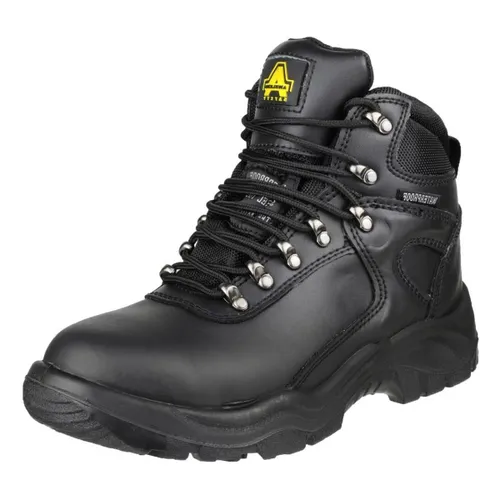 Amblers Safety: Black FS218 Waterproof Lace Up Safety Boot
