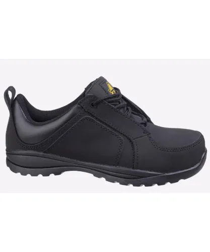 Amblers Safety FS59C Leather Trainer Womens - Black