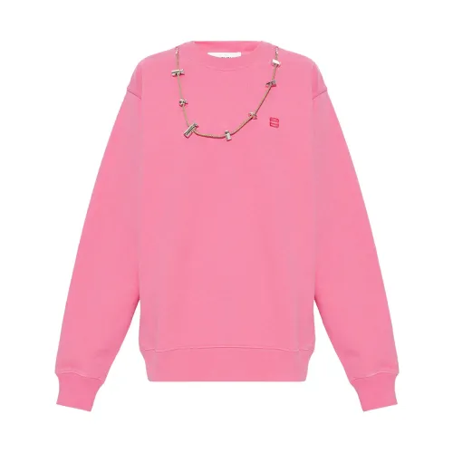 Ambush , Oversize sweatshirt ,Pink female, Sizes: