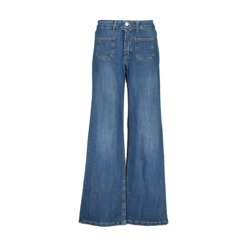 Amélie & Amélie , Jeans Blue Pants ,Blue female, Sizes: