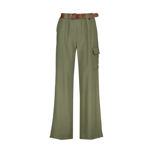 Amélie & Amélie , Rosalie Khaki Pants ,Green female, Sizes: