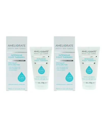 Ameliorate Unisex Intensive Foot Therapy 75ml x 2 - One Size