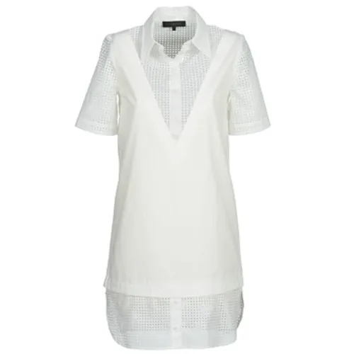 American Retro  CHARLOTTE  women's Dress in White