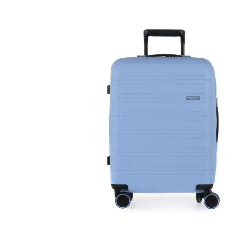 American Tourister , Novastream Spinner Luggage ,Blue unisex, Sizes: ONE SIZE