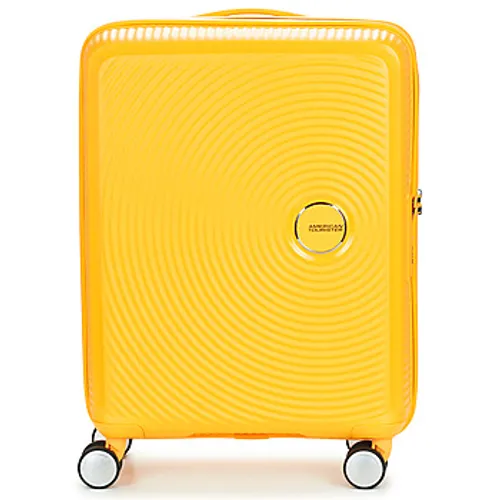 American Tourister  SOUNDBOX SPINNER 55/20 TSA EXP  women's Hard Suitcase in Yellow
