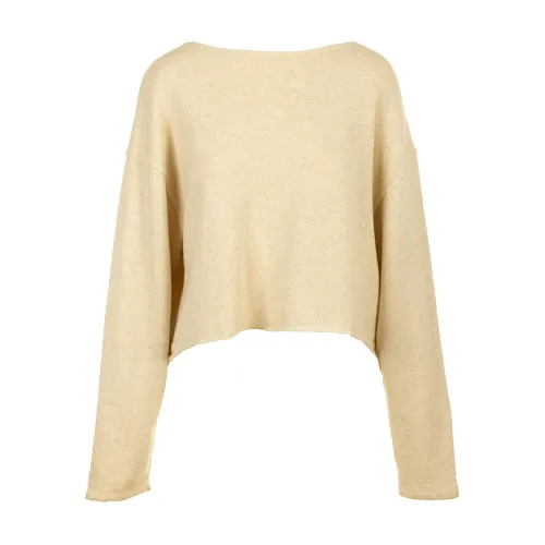American Vintage , American Vintage Sweaters Beige ,Beige female, Sizes: