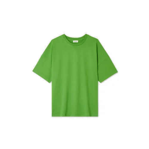 American Vintage , Fizvalley Prairie Vintage T-Shirt ,Green male, Sizes: