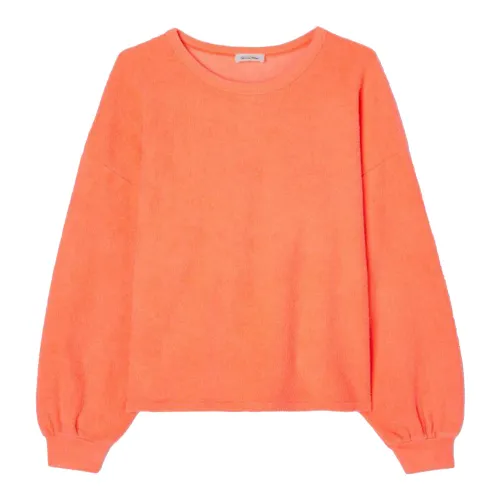 American Vintage , Sweatshirts ,Orange female, Sizes: