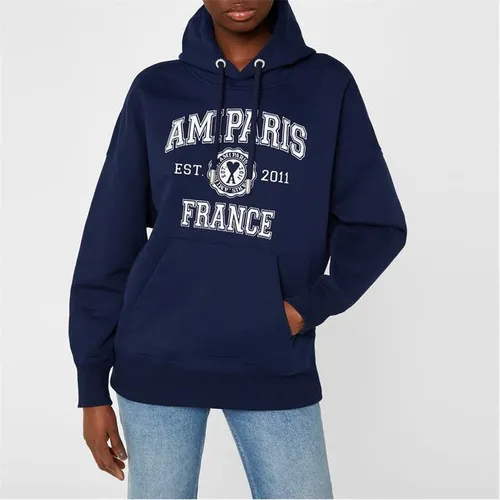 AMI PARIS France Hoodie - Blue