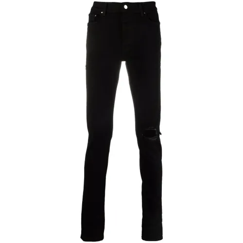 Amiri , Black Distressed Skinny Jeans ,Black male, Sizes: