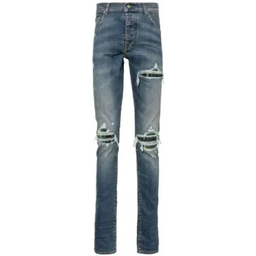 Amiri , Indigo Skinny MX1 Jeans ,Blue male, Sizes: