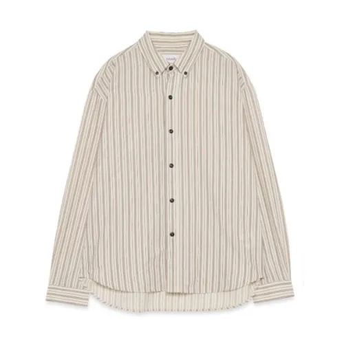 Amish , Casual Shirt ,Beige male, Sizes: