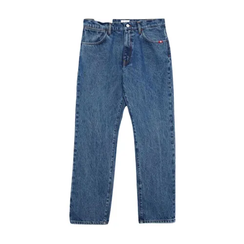 Amish , Straight Jeans ,Blue male, Sizes: