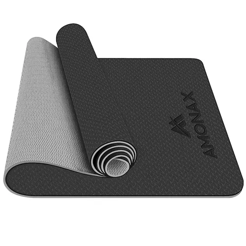 Amonax Yoga Mat, Non Slip Large Exercise Workout Mat, 6mm