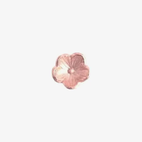 Amulette Rose Gold Plated Small Forget Me Not Flower Ring Charm CHM/FMN/S/RGP
