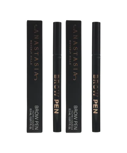 Anastasia Beverly Hills Womens Brow Pen 0.5ml - Soft Brown x 2 - One Size