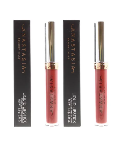 Anastasia Beverly Hills Womens Liquid Lipstick 3.2g - Heathers x 2 - NA - One Size