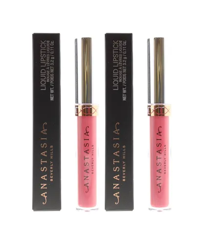 Anastasia Beverly Hills Womens Liquid Lipstick 3.2g - Kathryn x 2 - NA - One Size