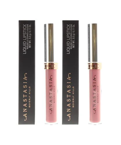 Anastasia Beverly Hills Womens Liquid Lipstick 3.2g - Poet x 2 - NA - One Size
