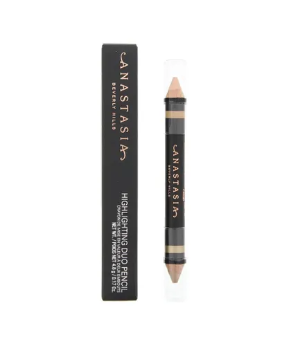 Anastasia Beverly Hills Womens Matte Shell/Lace Shimmer Highlighting Duo Brow Pencil 4.8g - NA - One Size