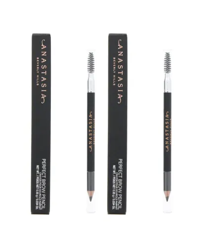 Anastasia Beverly Hills Womens Perfect Brow Pencil 0.95g - Medium Brown x 2 - One Size